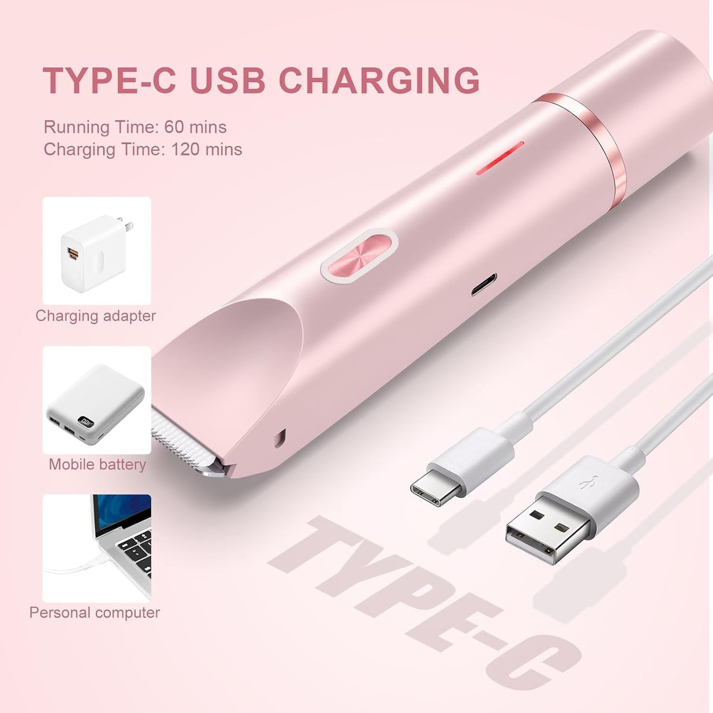 Double Head Electric Shaver For Female
