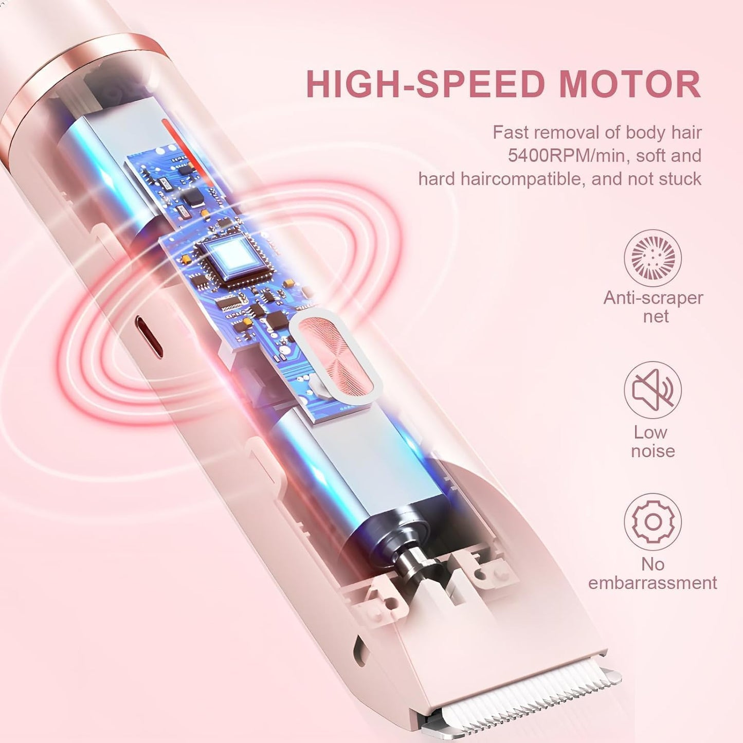 Double Head Electric Shaver For Female