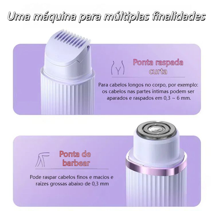 Double Head Electric Shaver For Female
