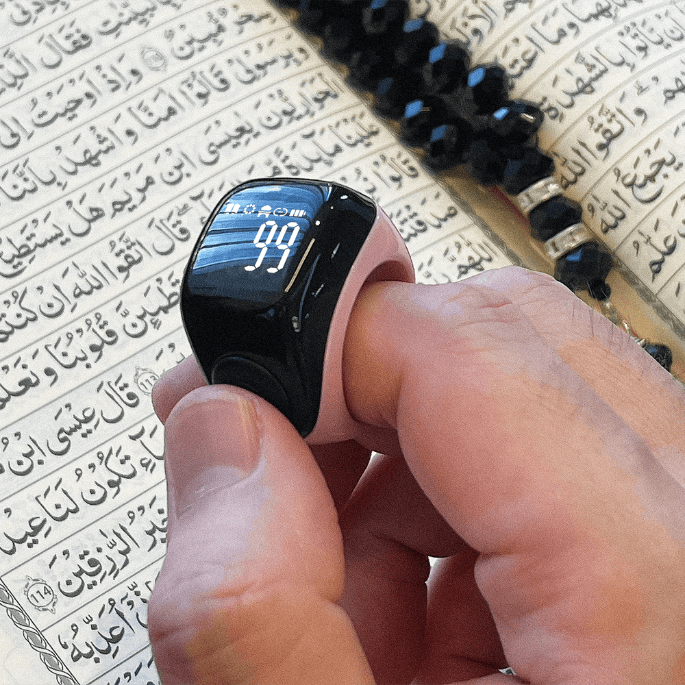 The smart digital Zikr Ring